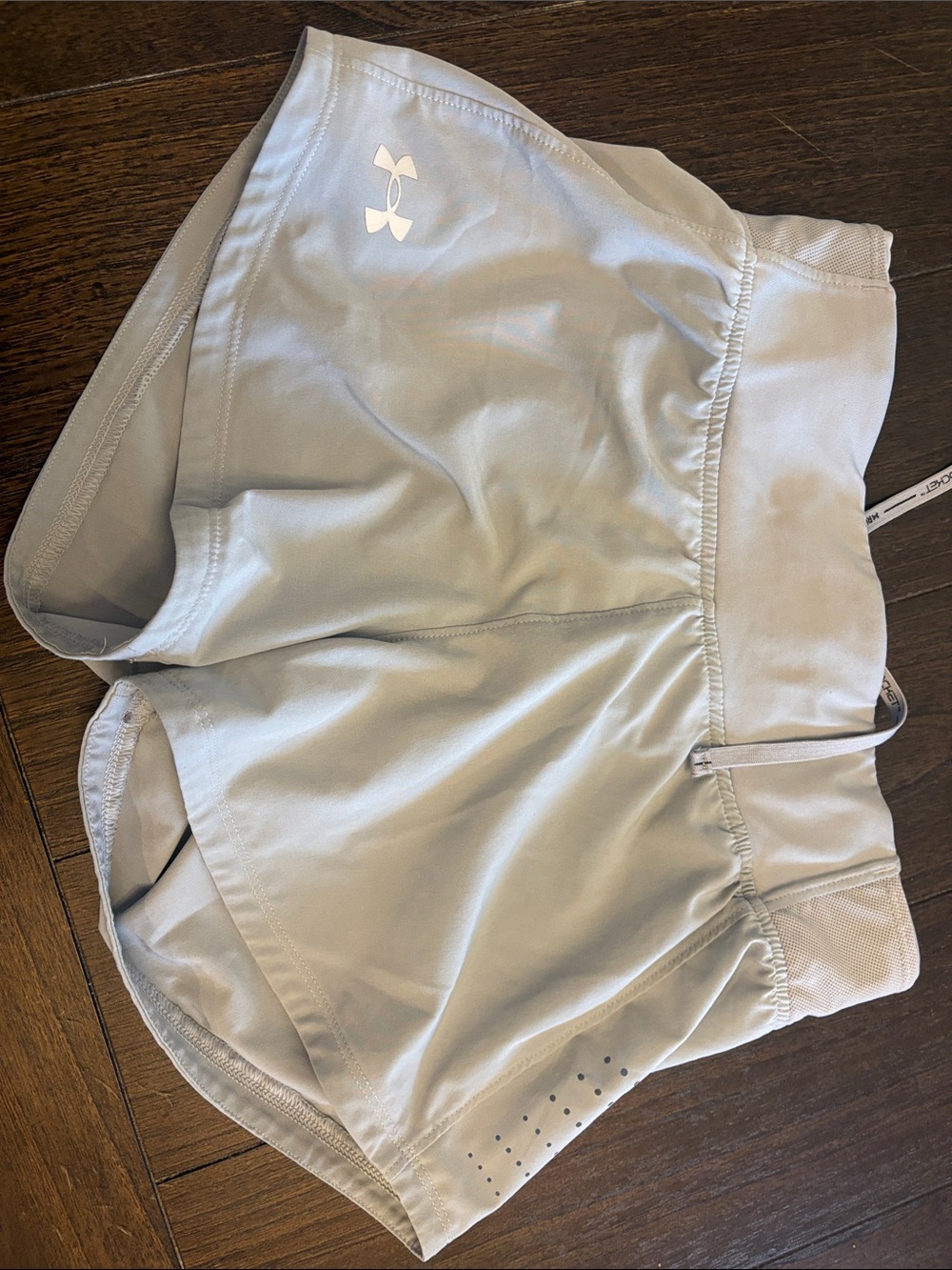 Under Armour Light Gray Performance Shorts